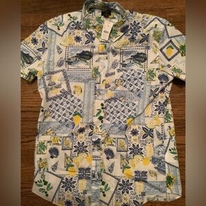 NWT J. Crew Short Sleeve Button Down Shirt